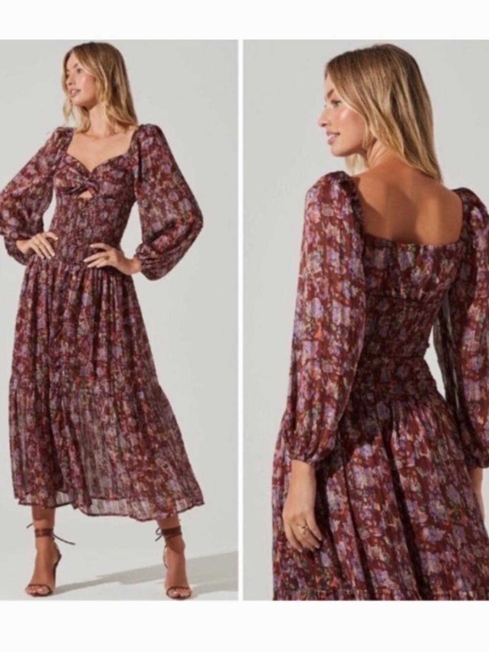 ASTR the Label Floral Maxi Dress
